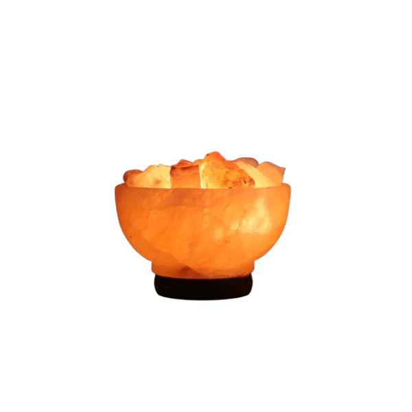 Fire Bowl Salt Lamp with chunks