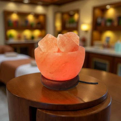 Fire Bowl Usb Salt Lamp