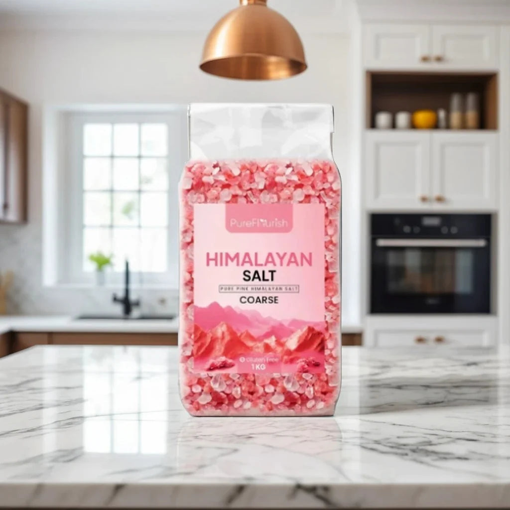 Himalayan Coarse salt 1kg, 2 to 4mm