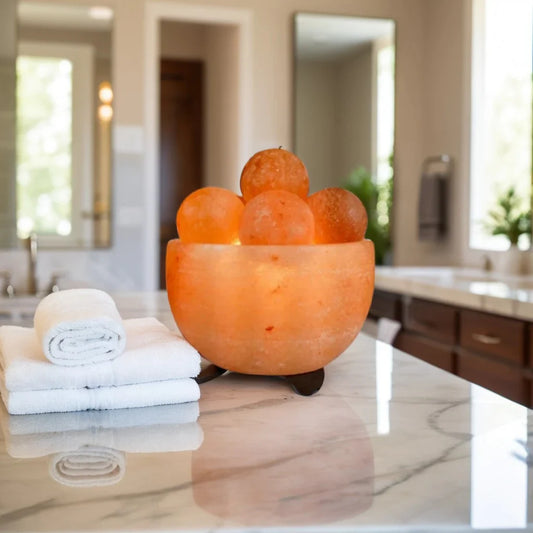 Fire bowl with Massage Balls